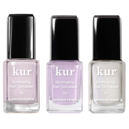 Revitalize Your Nails with the Kur by Londontown Illuminating Nail Concealer Trio β Effortless Manicure in Just 5 Minutes!