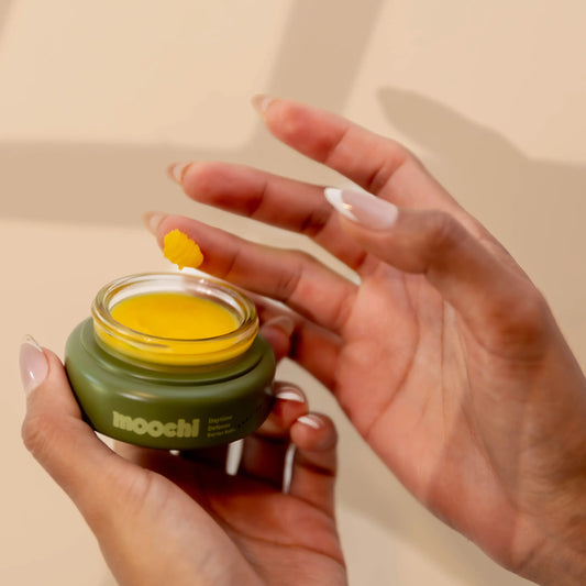 Moochi Grass-Fed Beef Tallow for Skin - Daytime Defense Barrier Balm, Face Moisturizer (30G)