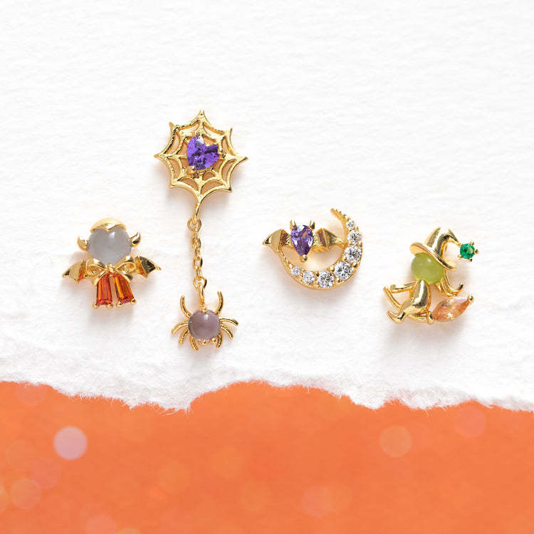 Loving Heart Zircon Earrings Color Retention