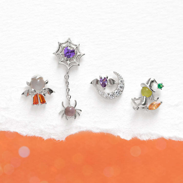 Loving Heart Zircon Earrings Color Retention