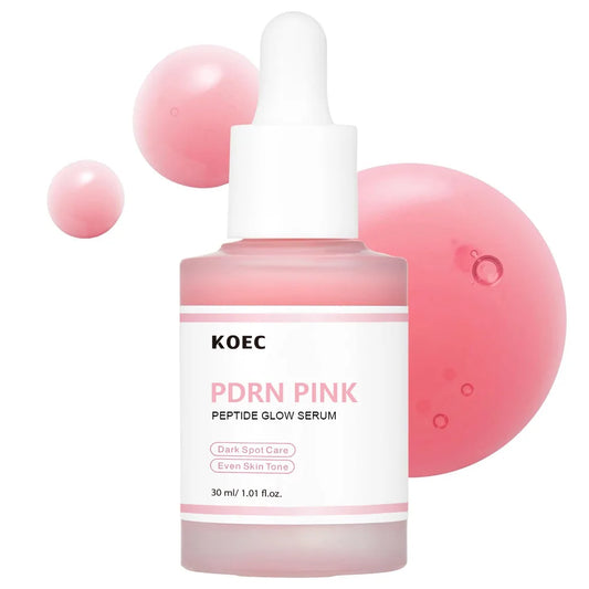 Transform Your Skin with the 30Ml Salmon PDRN Pink Peptide Glow Facial Serum - Dark Spot Care for Even Tone, Enhanced Elasticity, and Smoother Skin!
