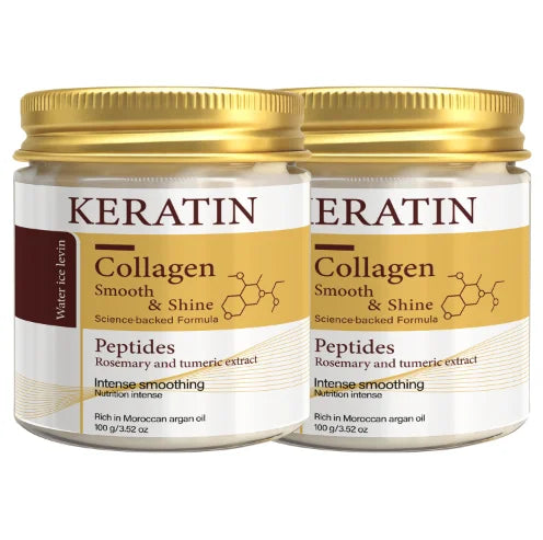 Revitalize Your Hair with Our Keratin Collagen Hair Mask – Intense Smoothing & Shine for All Hair Types!
