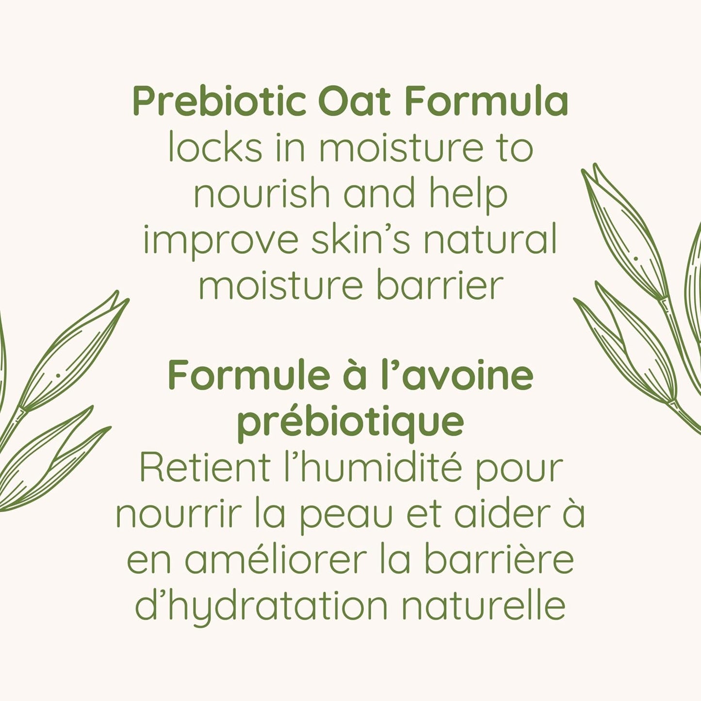 Daily Moisturizing Lotion for Dry Skin, Non-Comedogenic with Prebiotic Oat, Fragrance-Free, 532ml