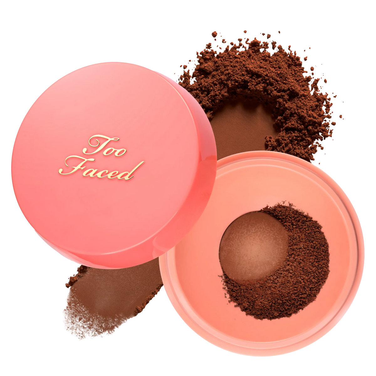 NEW Too Faced Peach Perfector Loose Setting Powder - 24 Hours, Lightweight, Translucent, Brightening & Blurring