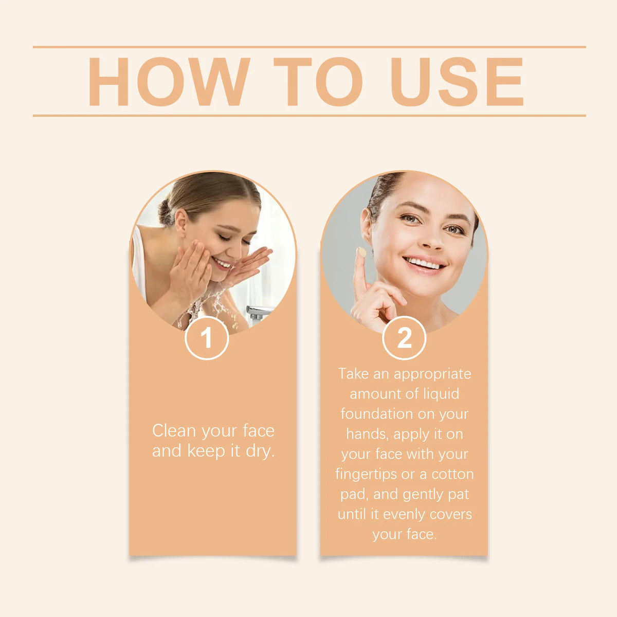 Transform Your Look with the 4-in-1 Magic Color Changing Foundation Liquid - Soft Matte, Hydrating, and Waterproof with SPF 50!