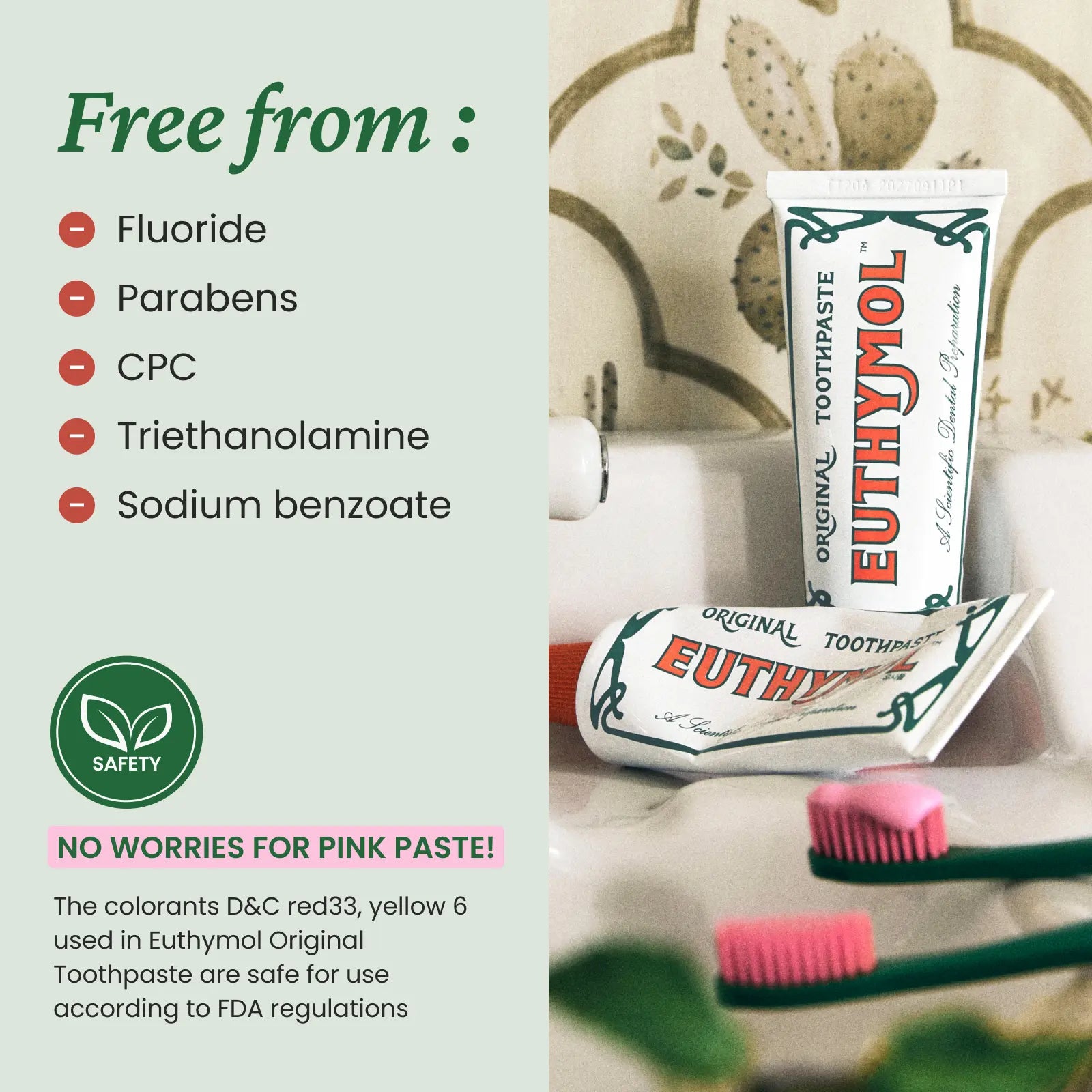 Euthymol Complete Toothpaste Set – Original Freshness, Whitening, and Tone-Up Formulas for a Korean Oral Care Routine
