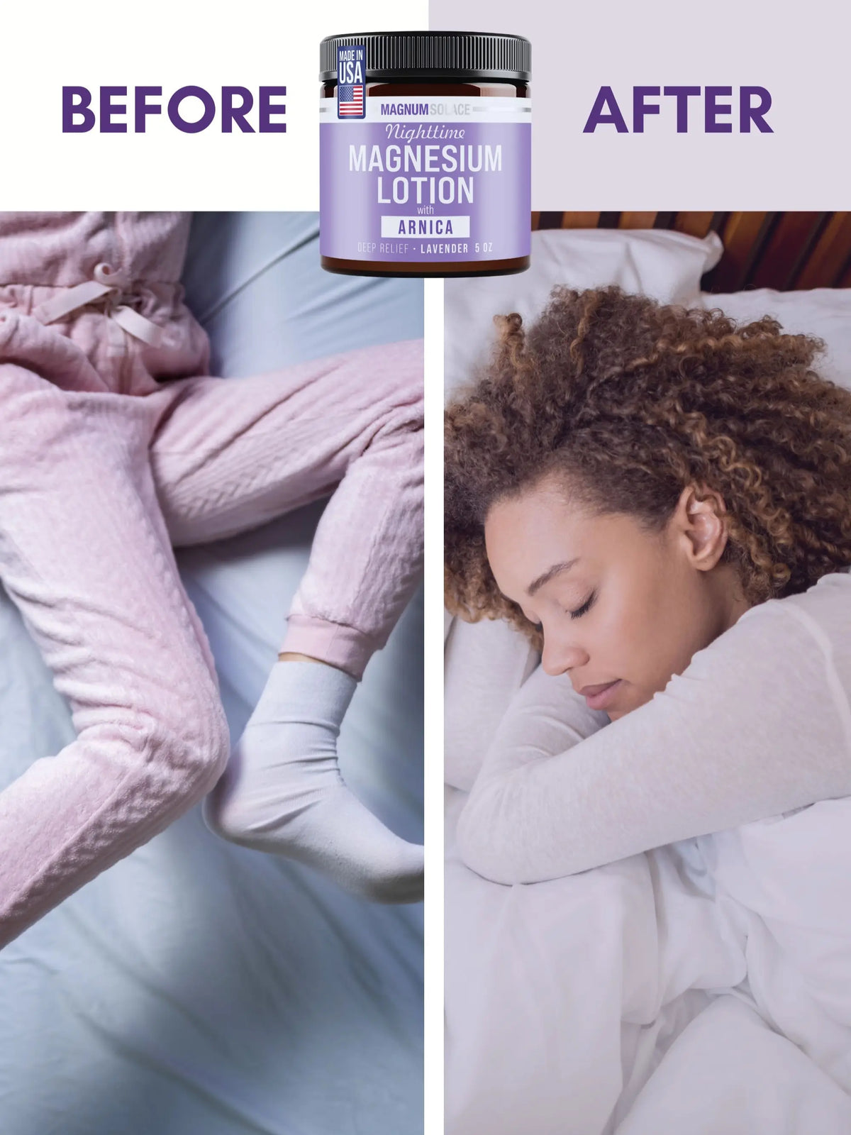 Indulge in Relaxation: Nighttime Magnesium Body Care Bundle with Lavender, Citrus & Unscented Options – 3 Full-Size Essentials for Nourishing Skin