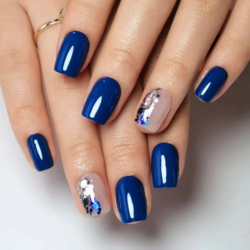 Milky White Press on Nails | Curvlife Nail | 30Pcs | Glossy Natural Finish | Easy Apply, Comfortable & Durable | Daily, Business & Elegant Nail Art | Summervibes