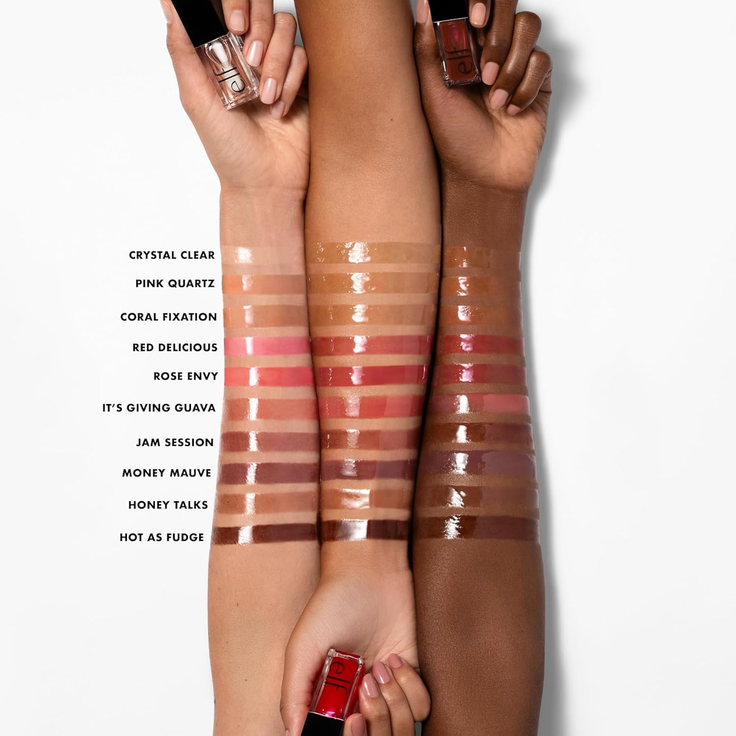 E.L.F. Glow Reviver Lip Oil in Red Delicious