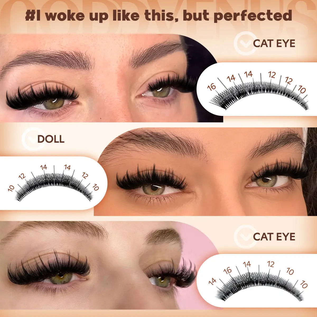 Goddvenus Spiky Slay Manga Lash Clusters with Spikes Pre-Spikes Wispy Cluster Eyelash Extensions Fluffy Anime Eyelashes Clusters Reusable Faux Mink Fairy Individual Lash Extension D Curve 12-18Mm 204 Pieces - Cosmetic, Makeup