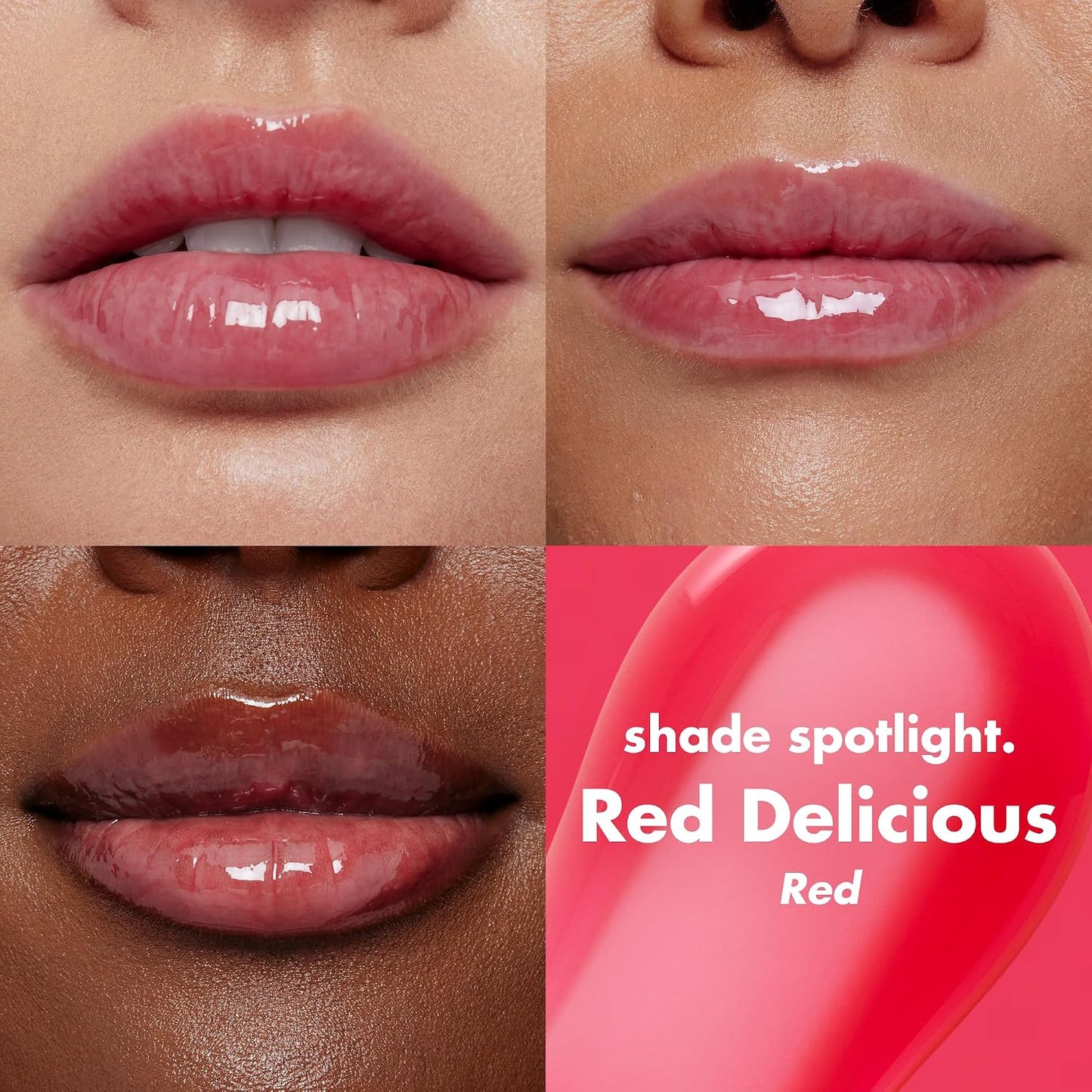 E.L.F. Glow Reviver Lip Oil in Red Delicious