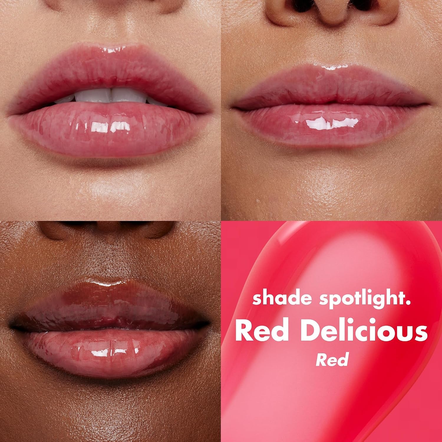 E.L.F. Glow Reviver Lip Oil in Red Delicious