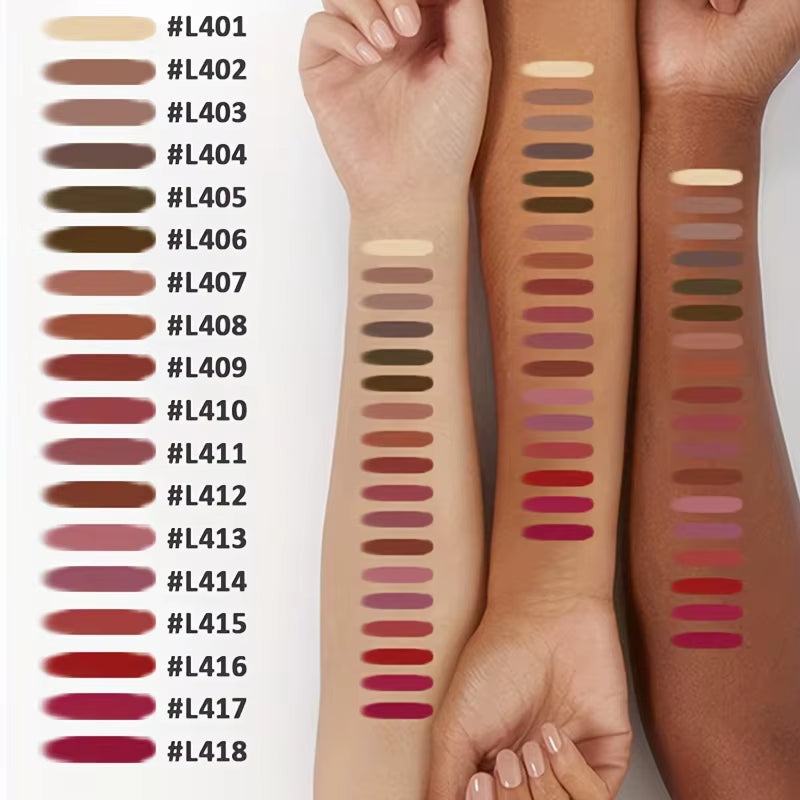 6Pcs Velvet Matte Lip Liner Pencils Set Long-Lasting Non-Drying Perfect for Lining Filling Lips Versatile for All Skin Typ