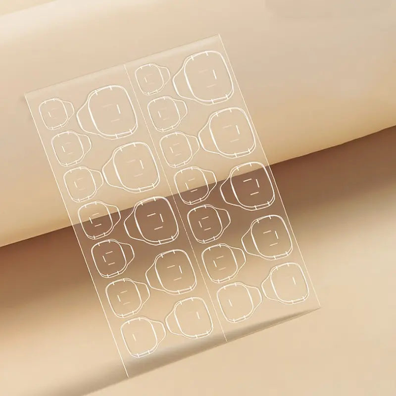 Transparent Clear Dual-Sided Self-Adhesive Nail Glue Stickers, 120/360/1200 Jelly Nail Art Supplies Stickers, Nail Art Products, DIY Press-On False Nails Gift, Nail Extensions