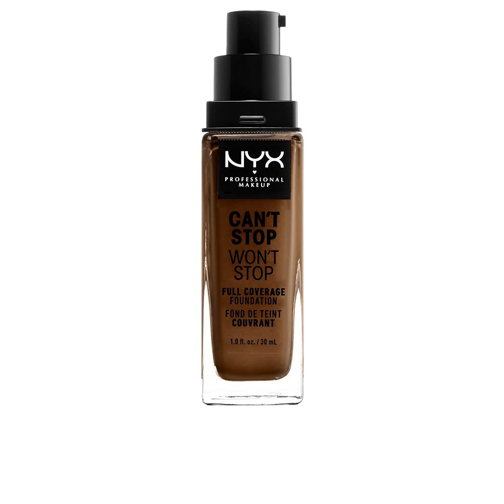 Unleash Flawless Beauty with NYX Professional Makeup Can't Stop Won't Stop Foundation - 24-Hour Full Coverage Matte Finish in Buff