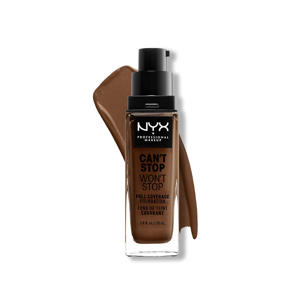 Unleash Flawless Beauty with NYX Professional Makeup Can't Stop Won't Stop Foundation - 24-Hour Full Coverage Matte Finish in Buff