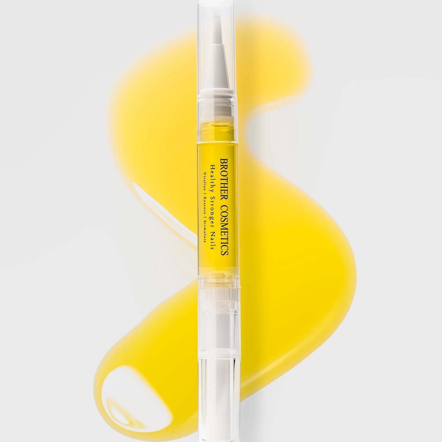 Brother Cosmetics Nail Growth Support Oil for Strength and Moisture | Cuticle Oil for Damaged, Dry, Brittle Nails