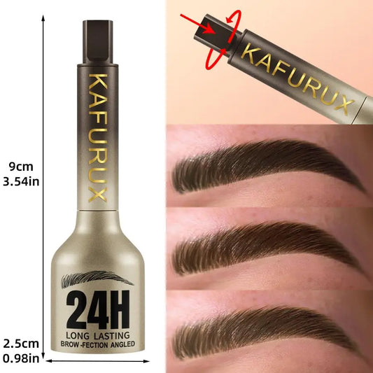 Long Lasting Liquid Eyebrow Pen with Brush, Eye Brow Pens, 1 Count Waterproof, Easy Coloring, Eye Brow Makeup Tool, Eyebrow Makeup Products, Eyebrow Tint Kit, Eyebrow Mascara, Tinted Brow Gel, Eyebrow Dye