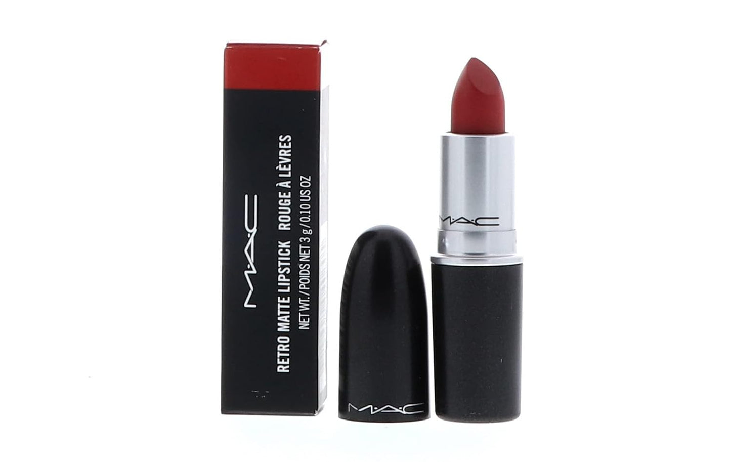 Unleash Your Inner Diva with MAC Retro Matte Lipstick in Iconic Ruby Woo - 0.10 Ounce of Timeless Elegance