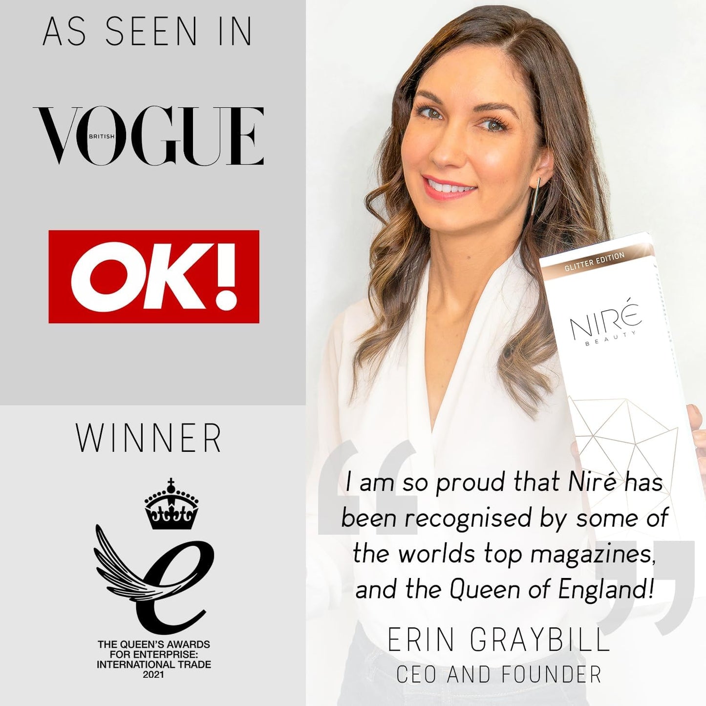 15-Piece Award-Winning Professional Makeup Brush Set - Vegan Brushes with Case, Sponge, Cleaner, and Guide in Gift Box