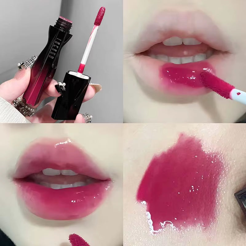 Get Luscious Lips with Our Waterproof Long-Lasting Mirror Lip Gloss - Moisturizing Liquid Lipstick for a Bright and Beautiful Look!