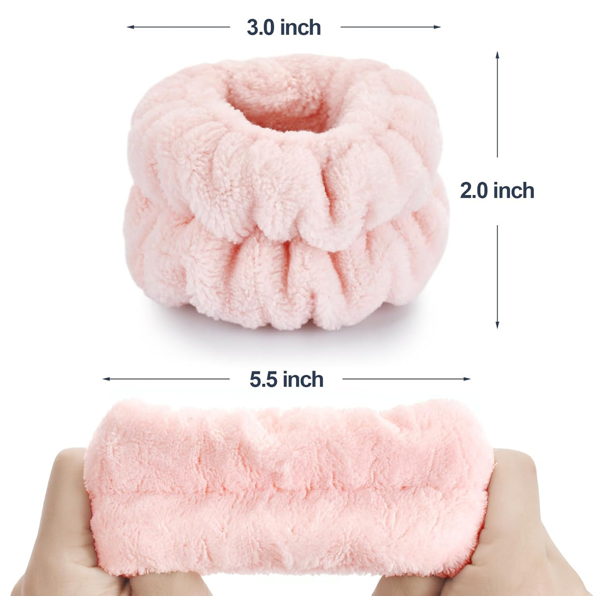 Elevate Your Skincare Routine with Dorbetar Microfiber Wristbands - Perfect for Women and Children