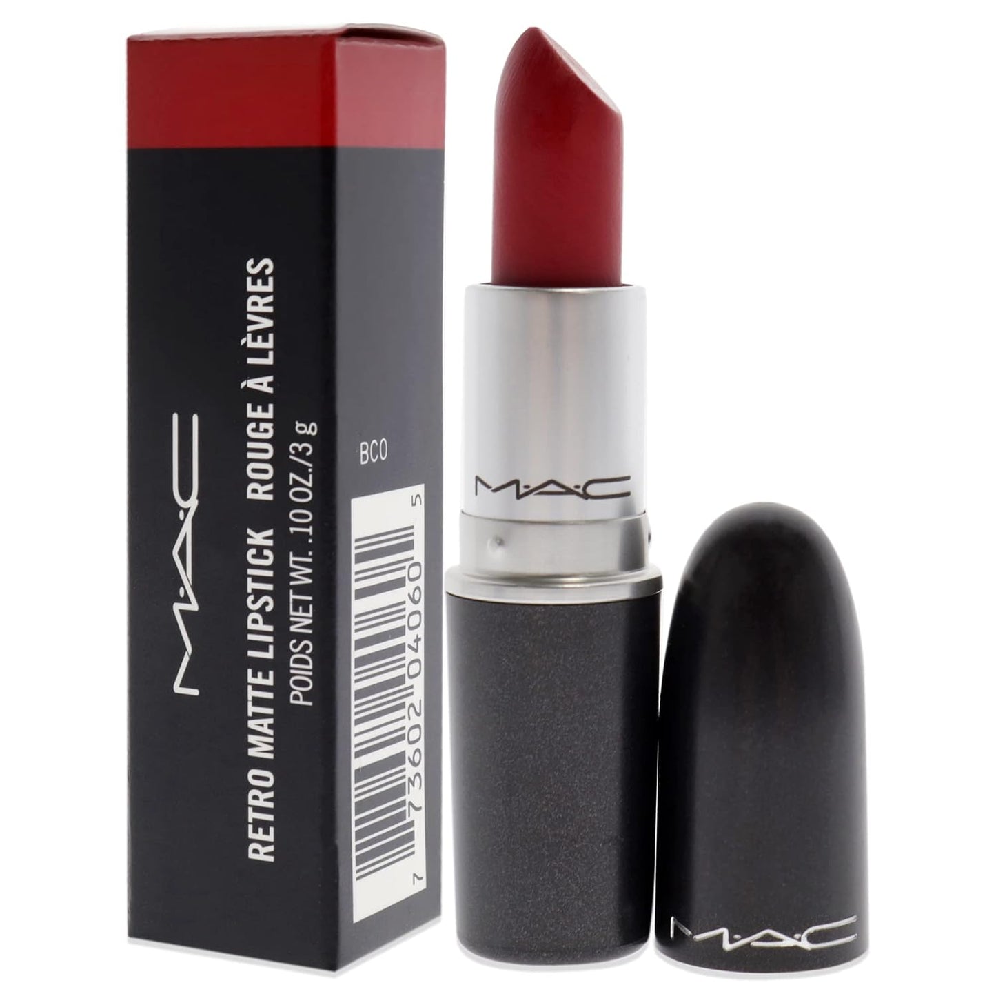 Unleash Your Inner Diva with MAC Retro Matte Lipstick in Iconic Ruby Woo - 0.10 Ounce of Timeless Elegance