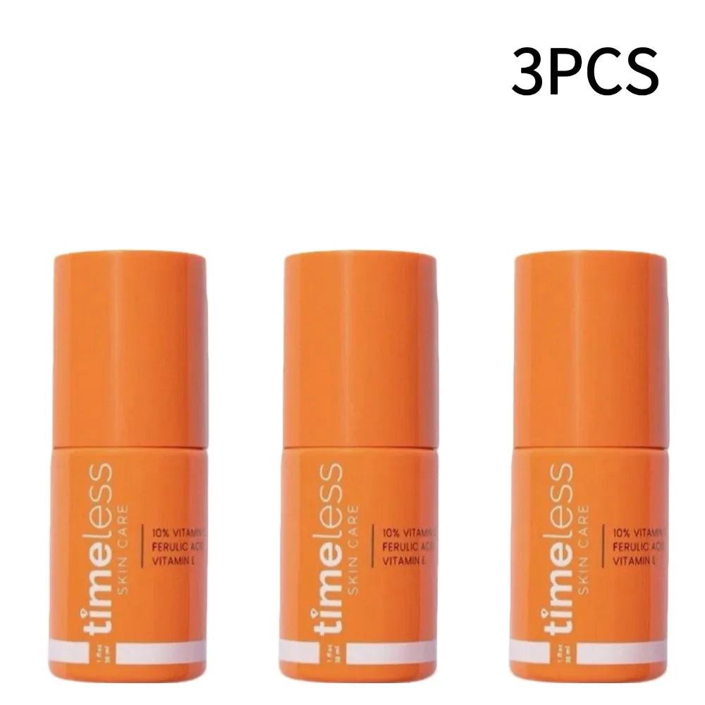 Revitalize Your Skin with Timeless 20% Vitamin C Serum - Hydrating & Firming Formula with Ferulic Acid & Vitamin E, 30ml
