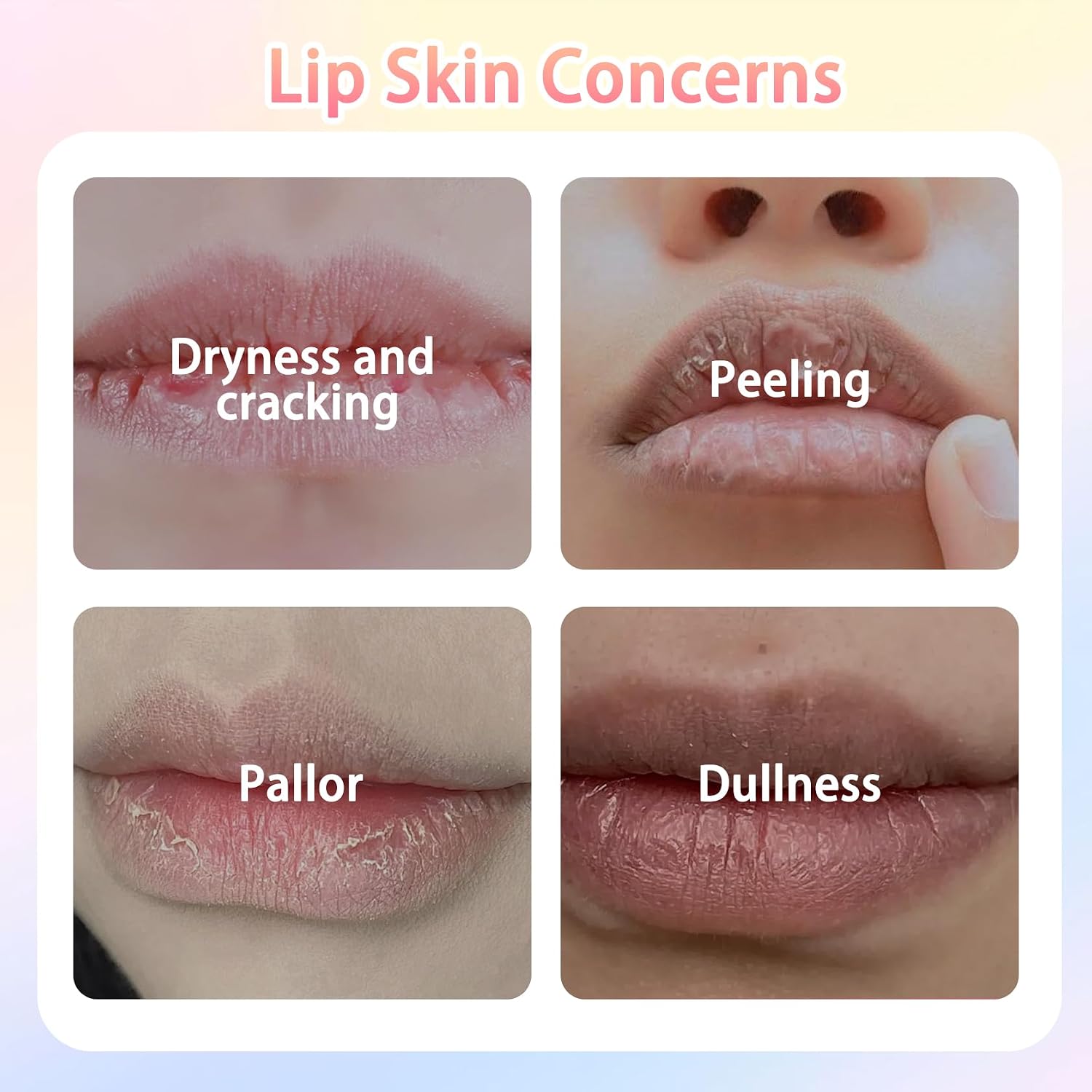Indulge Your Lips with Our 4-Piece Fruit-Flavored Lip Oil Set - Hydrating, Non-Sticky, and Perfect for Every Occasion!