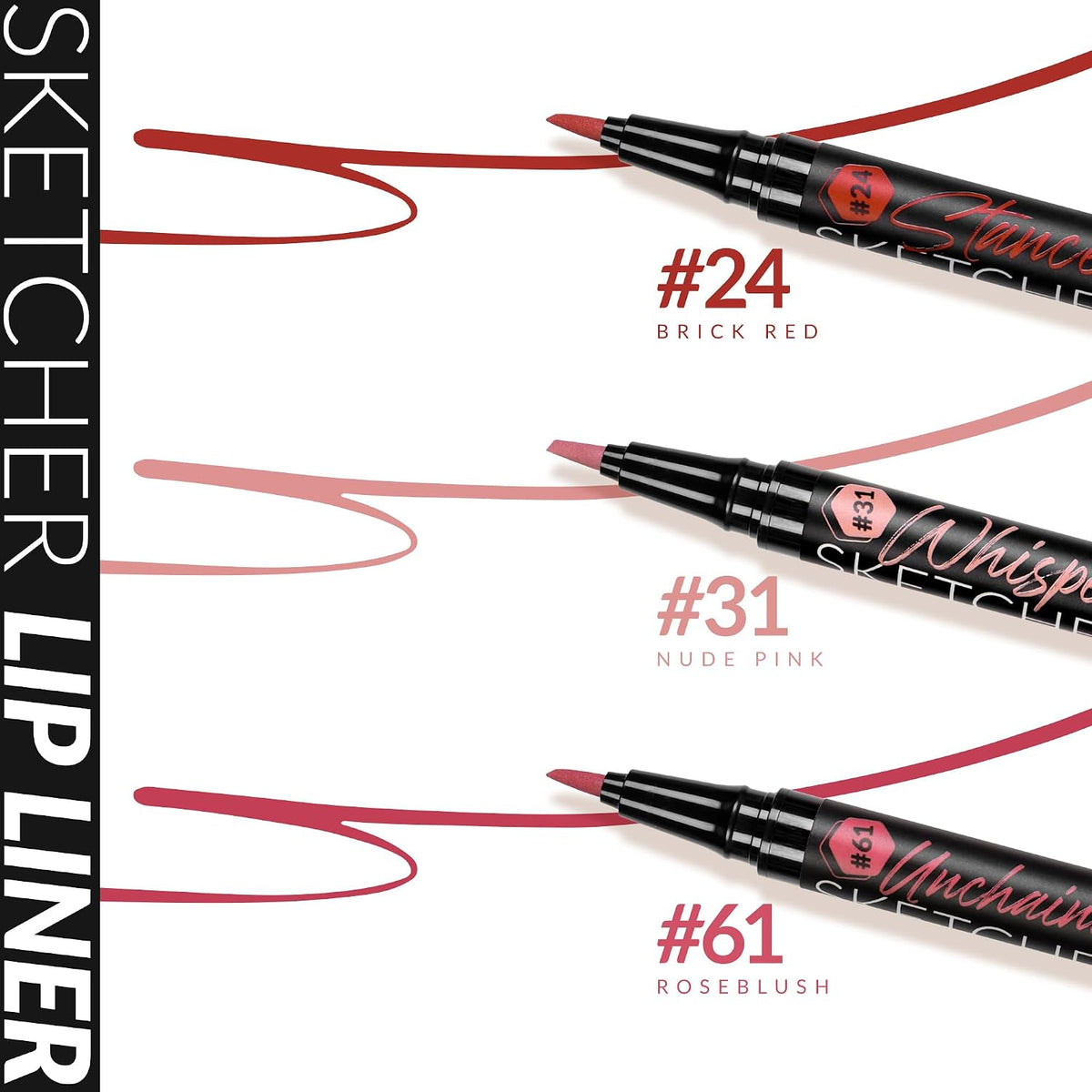BEPHOLAN All-Day Waterproof Liquid Lip Liner and Stain - Precision Application for Beautiful Lips