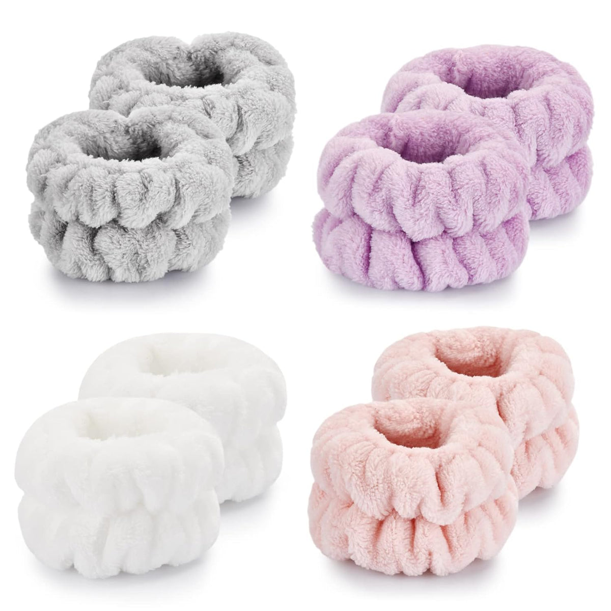 Elevate Your Skincare Routine with Dorbetar Microfiber Wristbands - Perfect for Women and Children