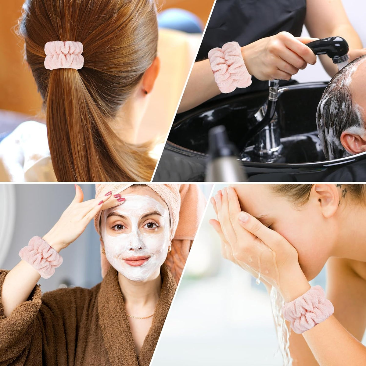 Elevate Your Skincare Routine with Dorbetar Microfiber Wristbands - Perfect for Women and Children