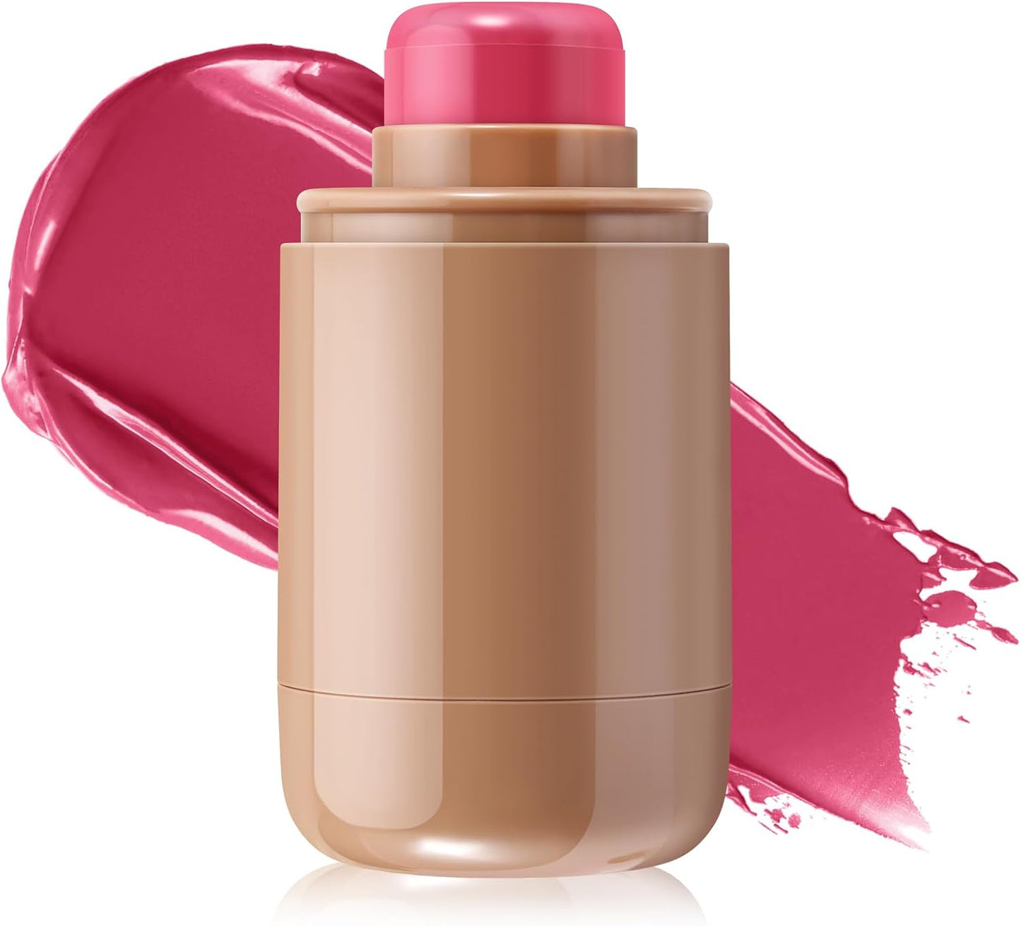 Multi-Use Cream Blush Stick for Lips and Cheeks - Ideal Makeup for Mature Skin