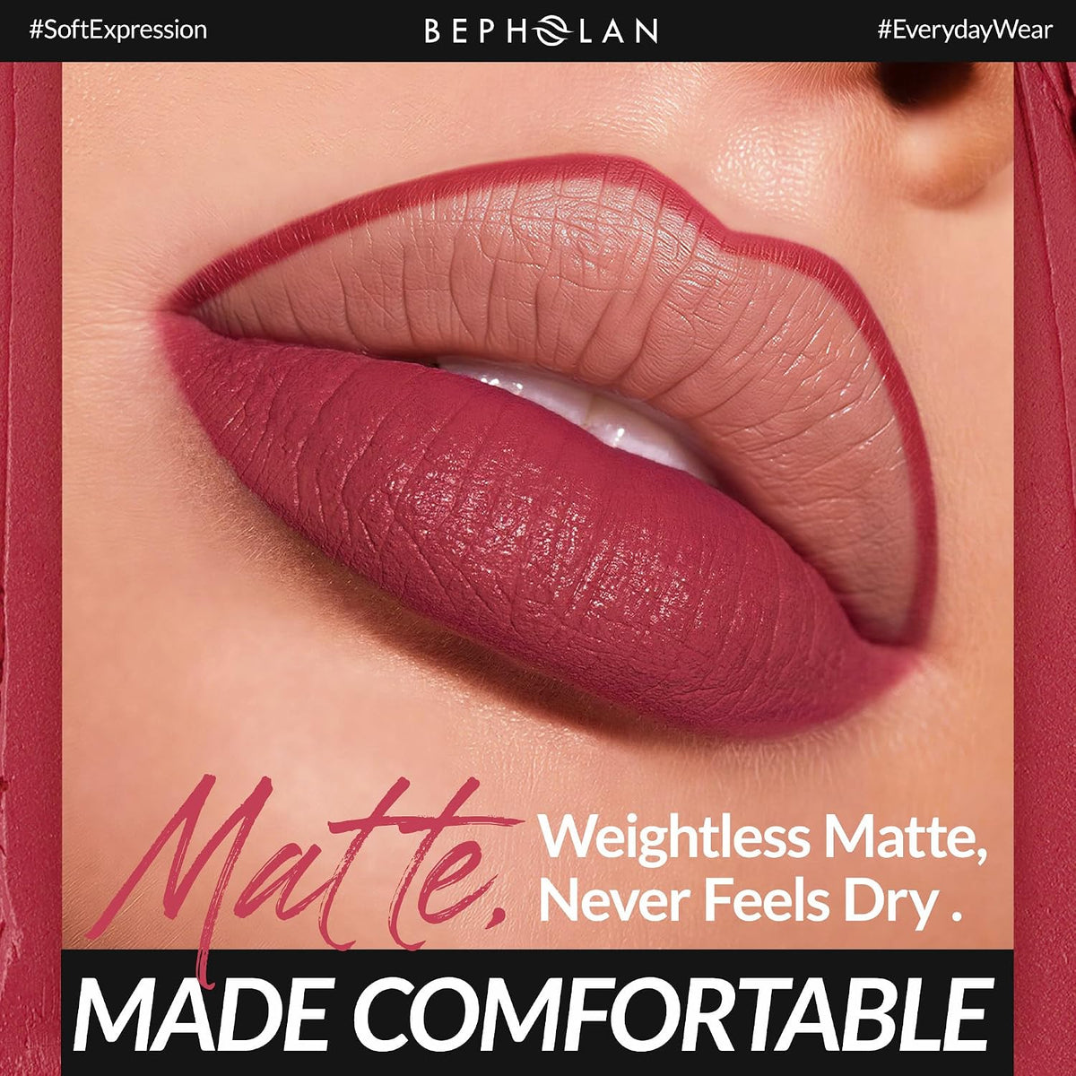 BEPHOLAN All-Day Waterproof Liquid Lip Liner and Stain - Precision Application for Beautiful Lips