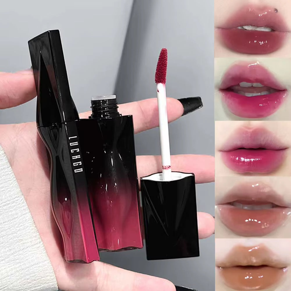 Get Luscious Lips with Our Waterproof Long-Lasting Mirror Lip Gloss - Moisturizing Liquid Lipstick for a Bright and Beautiful Look!