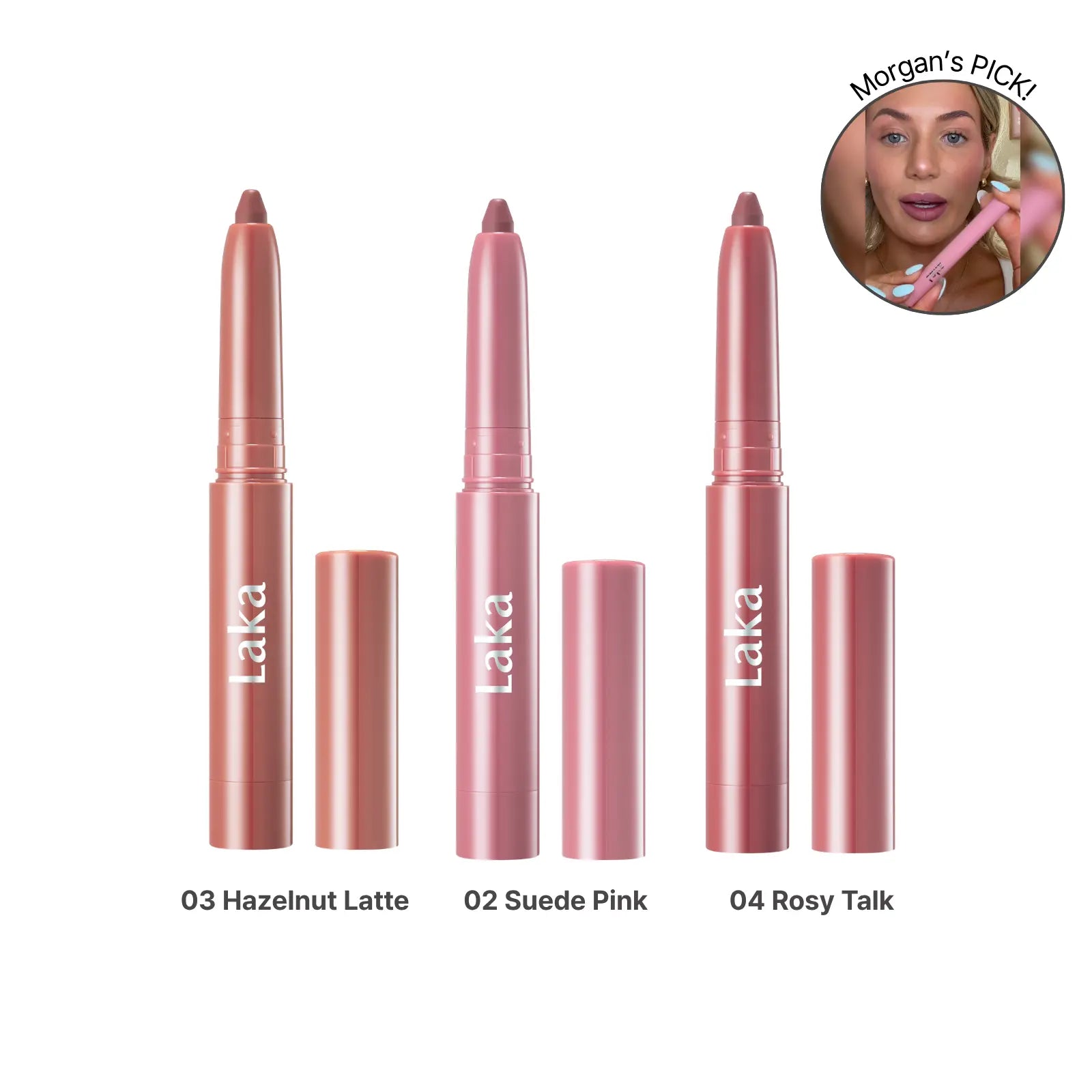 [Laka] [NEW Shades] Easy Glide Lip Liner — Creamy, Blendable Color with Smooth Application