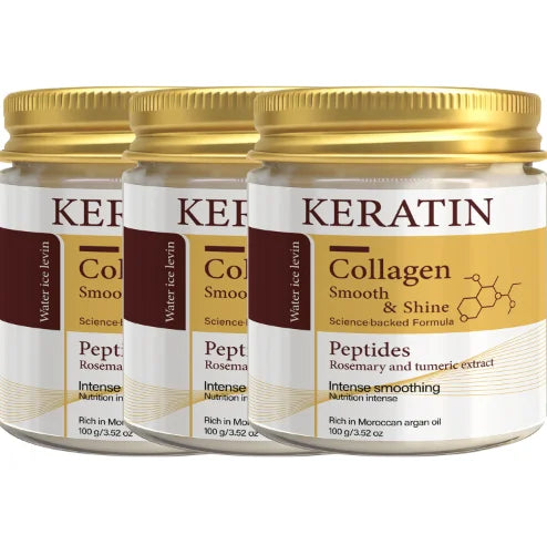 Revitalize Your Hair with Our Keratin Collagen Hair Mask – Intense Smoothing & Shine for All Hair Types!