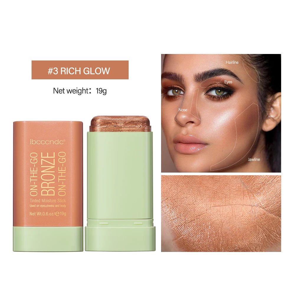 Elevate Your Look with Our Waterproof Blush Stick - Easy Color Rouge for a Brightened Skin Tone
