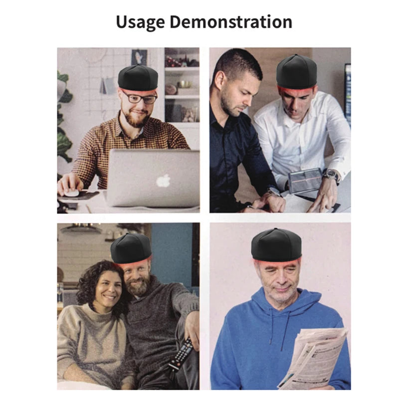 Revitalize Your Hair with the Red Light & Near Infrared Therapy Cap - Natural Growth Solution