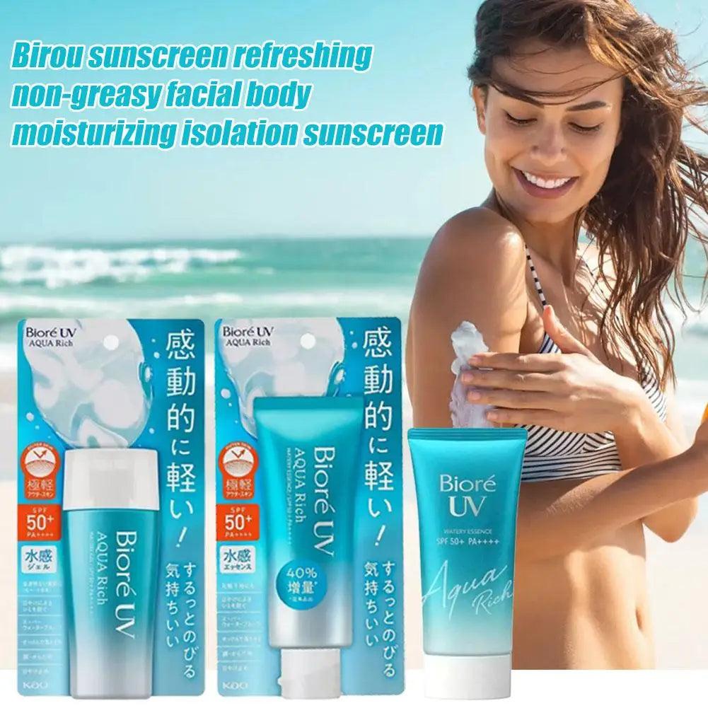 Ultimate Japan Biore SPF50+ Sunscreen: Waterproof, Refreshing, and Non-Greasy Protection for Your Skin