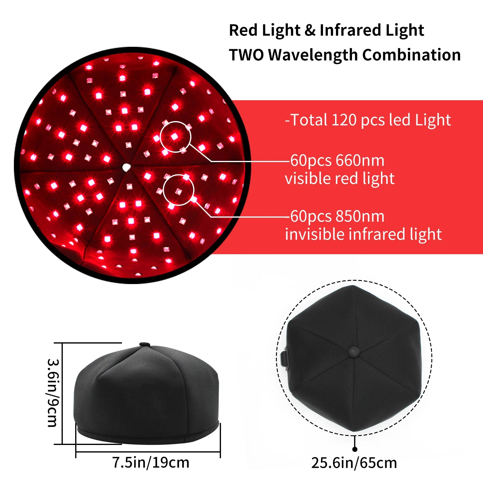 Revitalize Your Hair with the Red Light & Near Infrared Therapy Cap - Natural Growth Solution