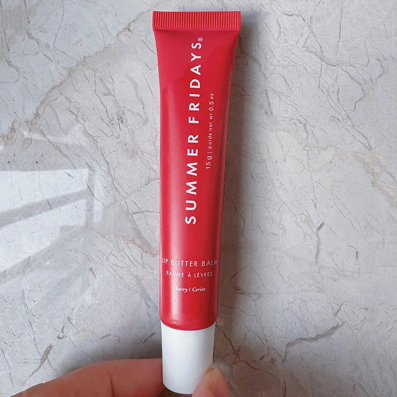 Vanilla Beige Lip Balm & Transparent Lipstick Set - Moisturizing Lip Makeup with Smooth Soft Tube & Mirror Gloss