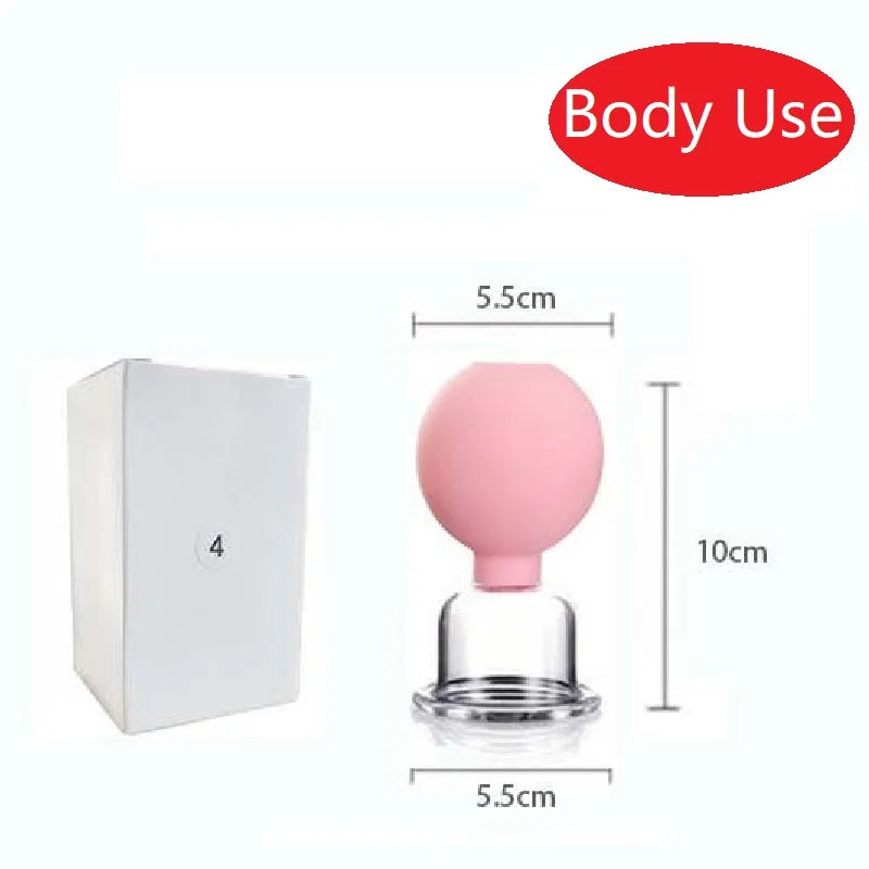 Revitalize Your Skin with the Slimming Face Sucker Suction Cup Vacuum Cupping Jar - The Ultimate Beauty Facial Massager for Cellulite and Eye Treatments!