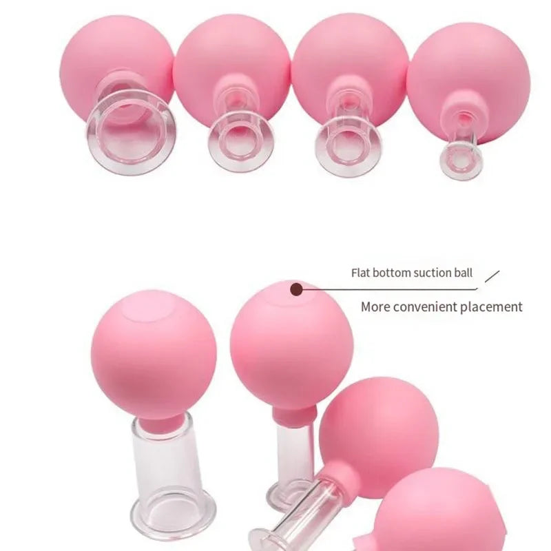 Revitalize Your Skin with the Slimming Face Sucker Suction Cup Vacuum Cupping Jar - The Ultimate Beauty Facial Massager for Cellulite and Eye Treatments!