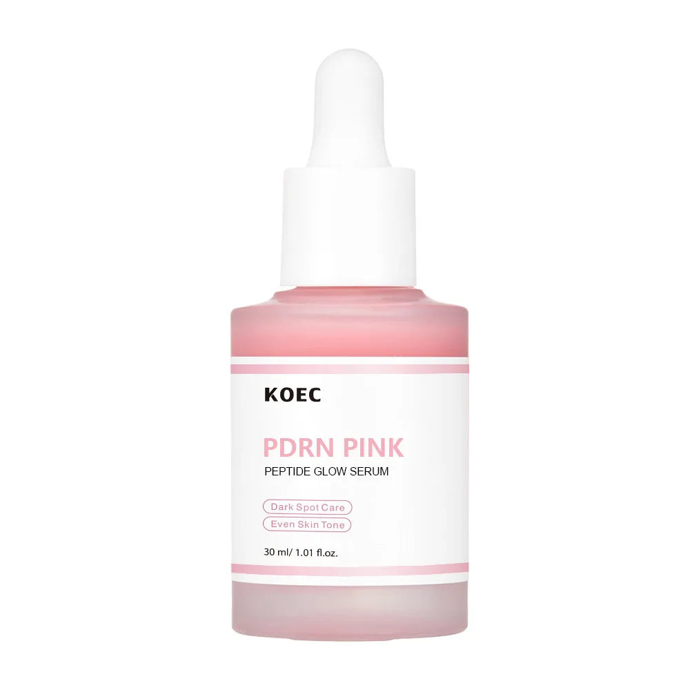 Transform Your Skin with the 30Ml Salmon PDRN Pink Peptide Glow Facial Serum - Dark Spot Care for Even Tone, Enhanced Elasticity, and Smoother Skin!