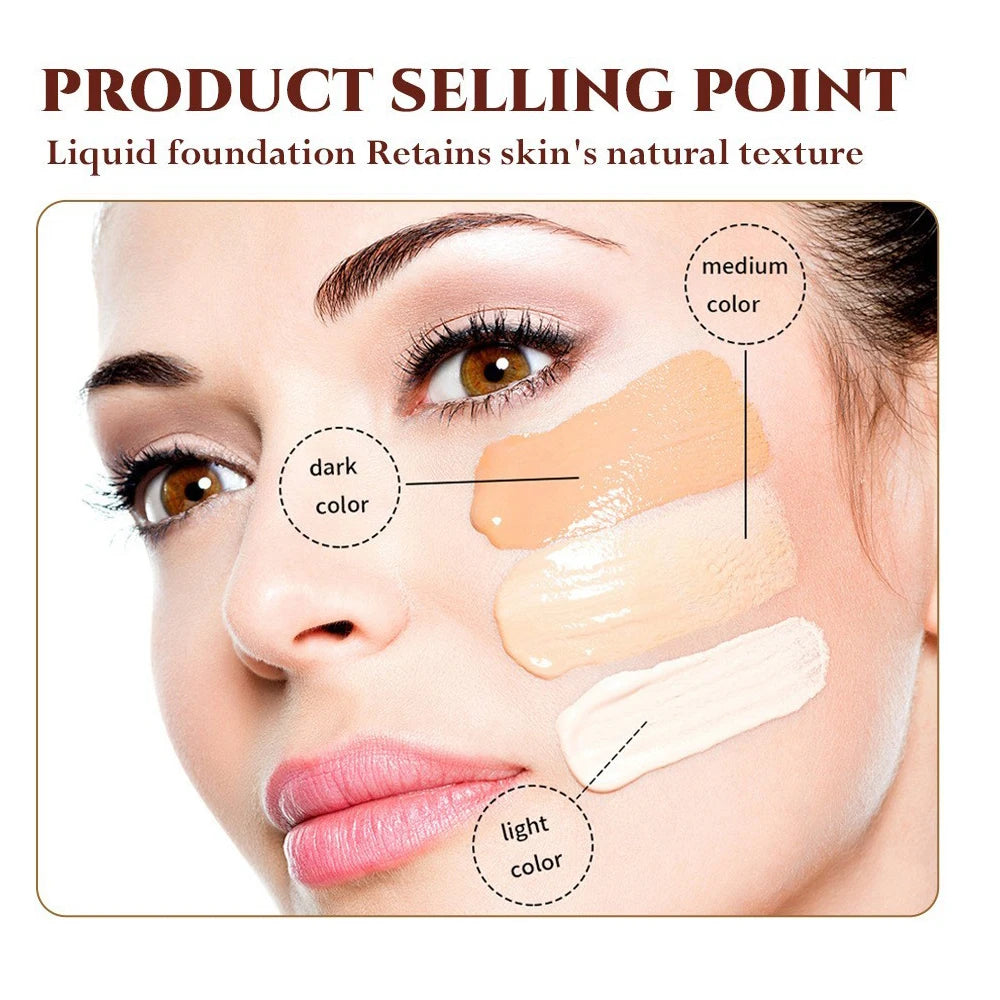 Transform Your Look with the Ultimate 6 Color Matte Concealer - Oil Control & Waterproof for Flawless Skin!