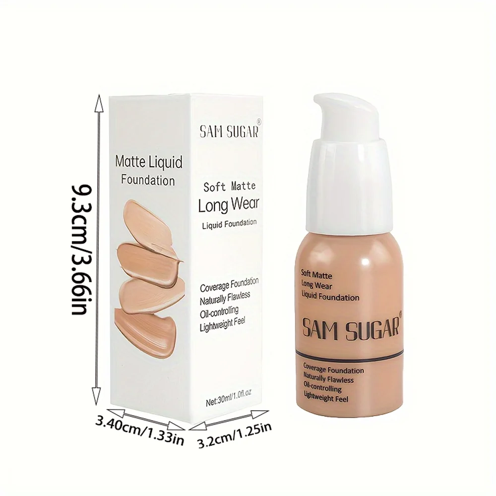 Transform Your Look with the Ultimate 6 Color Matte Concealer - Oil Control & Waterproof for Flawless Skin!