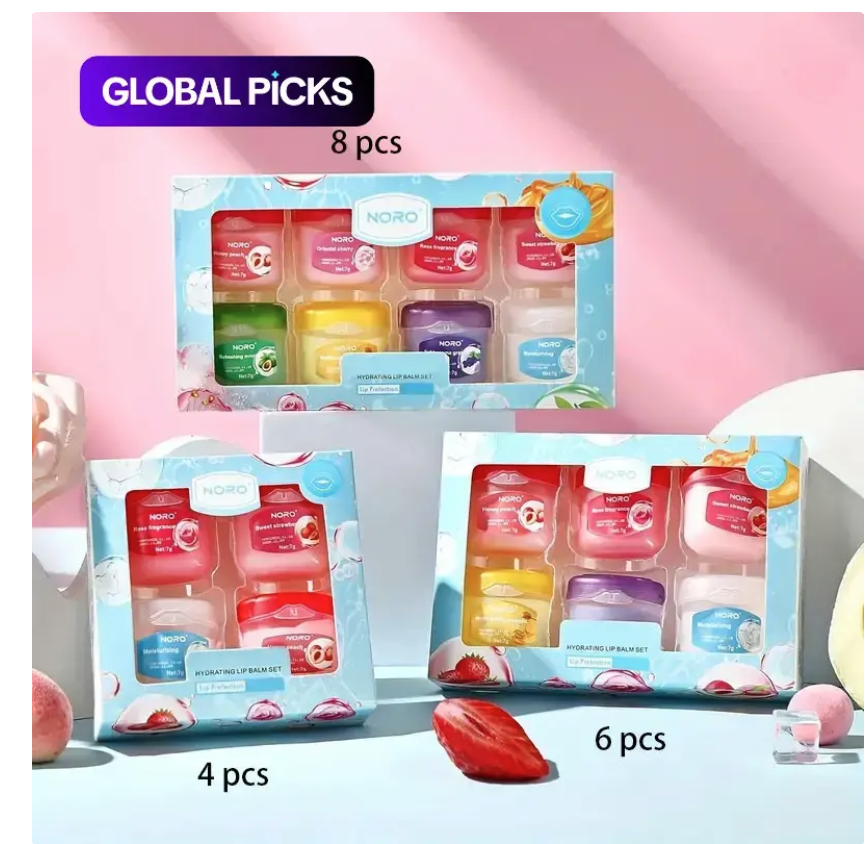 Hydrating and Moisturizing Lip Mask Set for Men and Women