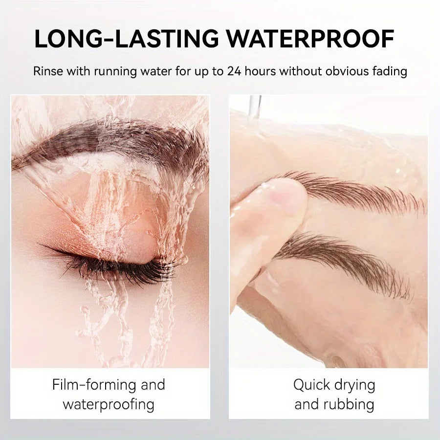 Elevate Your Brow Game with the Beginner-Friendly 2 Forks Tip Eyebrow Pen COAST BABY – Waterproof, Long-Lasting, and Smudge-Proof!