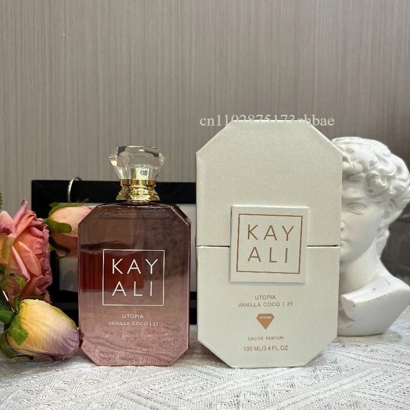 Indulge in Luxury: 100ml Women's Eau De Parfum with Alluring Floral Fruity Vanilla Oriental Woody Notes